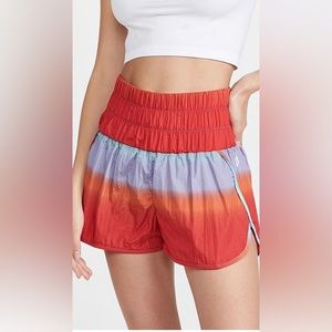 Free people all way home printed shorts